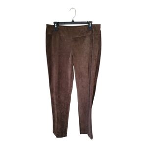 Brown Suede Pants